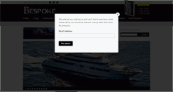 Desktop Screenshot of bespoke-magazine.com